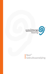 Unitron Next Gebruiksaanwijzing