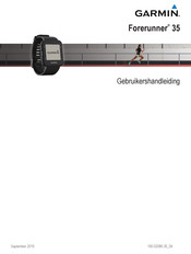 Garmin Forerunner 35 Gebruikershandleiding