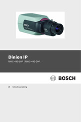 Bosch Dinion IP NWC-495-10P Gebruiksaanwijzing