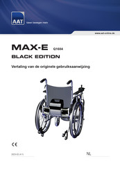 AAT MAX-E Q1604 Gebruiksaanwijzing