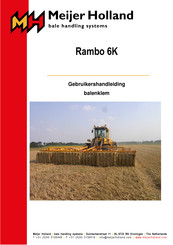 Meijer Holland Rambo 6K Gebruikershandleiding