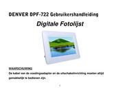 Denver DPF-722 Gebruikershandleiding