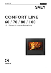 Saey COMFORT LINE 60 Installatie- En Gebruiksaanwijzing