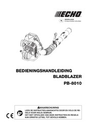 Echo PB-8010 Bedieningshandleiding