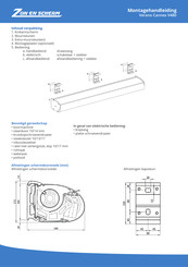 VERANO Cannes V480 Montagehandleiding