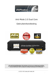 DSPeaker Anti-Mode 2.0 Dual Core Gebruikershandleiding