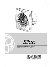 BLAUBERG Ventilatoren Sileo Max 150 Gebruiksaanwijzing