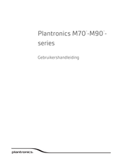 Plantronics M90 Series Gebruikershandleiding