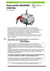 human care ROOMER 5200-NA Gebruikershandleiding