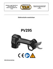 Volpi Predator line PV295 Gebruiksaanwijzing