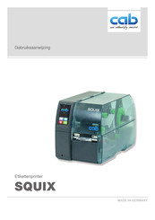 CAB SQUIX 4M Gebruiksaanwijzing