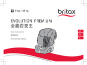 Britax EVOLUTION PREMIUM Gebruiksaanwijzing