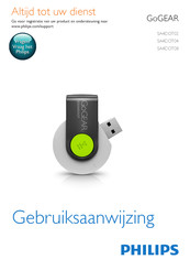 Philips GoGEAR SA4DOT04 Gebruiksaanwijzing