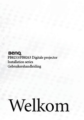 BenQ PB8263 Gebruikershandleiding