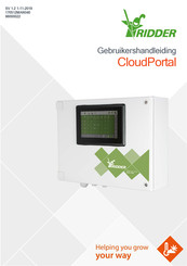 Ridder CloudPortal Gebruikershandleiding