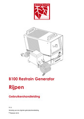 Restrain B100 Gebruikershandleiding