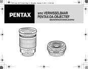 Pentax smc DA Series Bedieningshandleiding