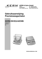 KERN EG 4200-2NM Gebruiksaanwijzing