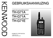 Kenwood TH-G71A Gebruiksaanwijzing