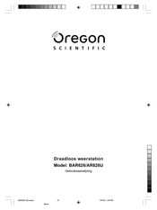 Oregon Scientific AR626U Gebruiksaanwijzing