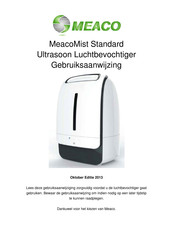 Meaco MeacoMist Standard Gebruiksaanwijzing