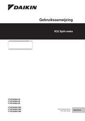 Daikin FTXP20M5V1B9 Gebruiksaanwijzing
