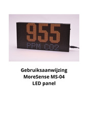 MoreSense MS-04 Gebruiksaanwijzing