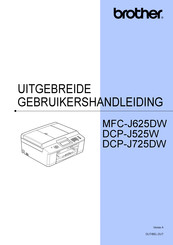 Brother DCP-J725DW Uitgebreide Gebruikshandleiding