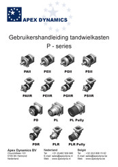 APEX DYNAMICS PAIIR Gebruikershandleiding