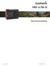 Garmin VIRB ULTRA 30 Gebruikershandleiding