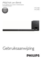 Philips HTL3160S Gebruiksaanwijzing