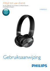 Philips SHB8850NC Gebruiksaanwijzing