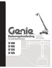 Genie S-100 Bedieningshandleiding