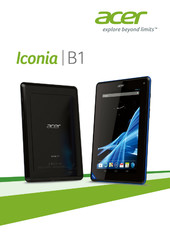 Acer Iconia Gebruikershandleiding