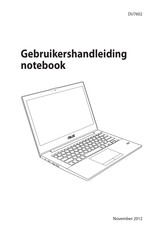 ASus u36sg Gebruikershandleiding