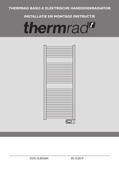 Thermrad Basic-E Installatie- En Montage Instructie