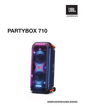 Harman JBL PARTYBOX 710 Gebruikershandleiding