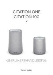 Harman kardon CITATION 100 Gebruikershandleiding