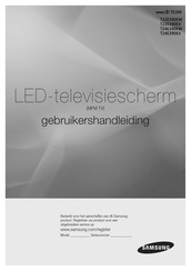 Samsung TE390 Series Gebruikershandleiding