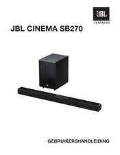 Harman JBL CINEMA SB270 Gebruikershandleiding