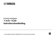 Yamaha YAS-109 Gebruikershandleiding