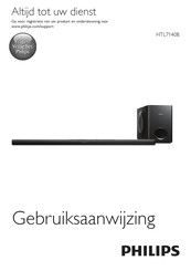 Philips HTL7140B Gebruiksaanwijzing