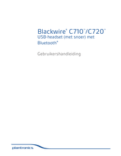 Plantronics Blackwire C710 Gebruikershandleiding