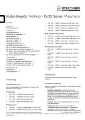 United Technologies Interlogix TruVision TVD-1201 Installatiegids