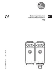 IFM PN3 Bedieningsinstructies