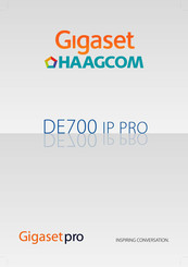 Gigaset DE700 IP PRO Handleiding