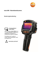 TESTO 865 Bedieningshandleiding