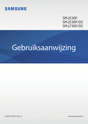 Samsung SM-J530F Gebruiksaanwijzing