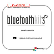 Nolan N-Com Bluetooth kit3 PLUS Veiligheid En Gebruiksaanwijzing