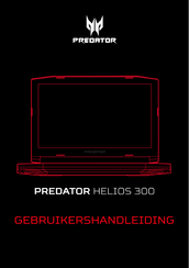 Acer Predator Helios 300 Gebruikershandleiding